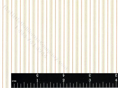 (image for) Green Stripe Wallpaper for Dollhouses