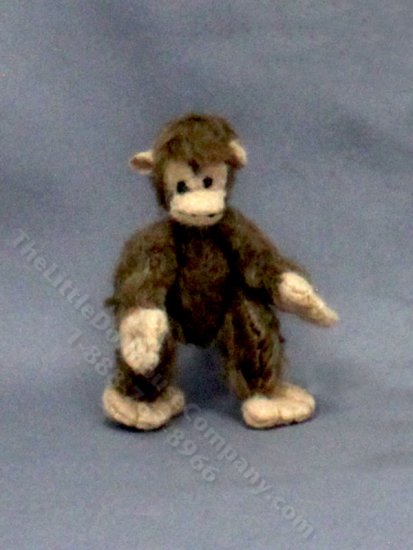 (image for) Miniature Stuffed Monkey by Betty Miniaturen