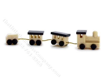 (image for) Miniature Toy Train Set for Dollhouses