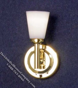 (image for) Miniature Battery Operated 'The Amsterdam' Sconce