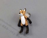 (image for) Dollhouse Scale Model Fox by Alice Zinn