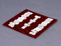 (image for) Miniature Domino Board for Dollhouses