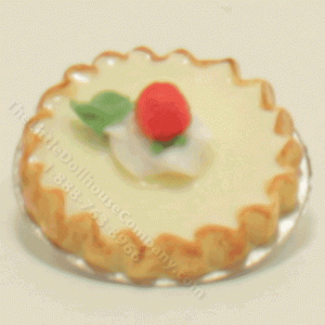 (image for) Miniature Custard Pie With Strawberry