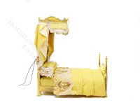 (image for) Miniature 2 Piece Bedroom Set for Dollhouses