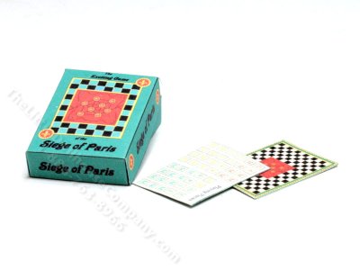 (image for) Miniature Siege of Paris Game for Dollhouses