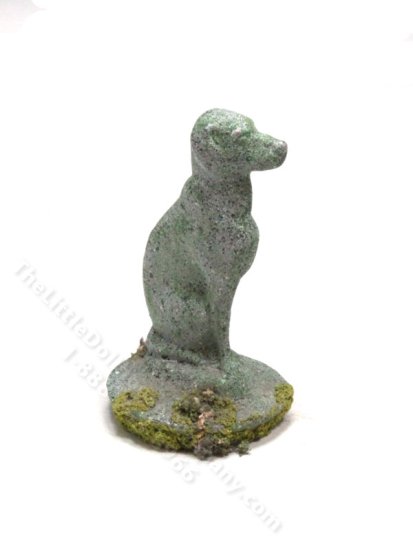 (image for) Miniature Dog Statue for Dollhouses