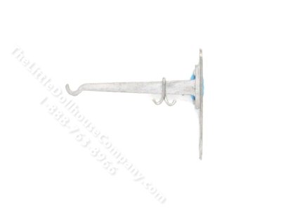 (image for) Miniature Fireplace Crane, Silver for Dollhouses