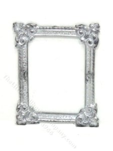 (image for) Miniature Ornate Metal Picture Frame for Dollhouses