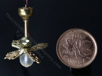 (image for) 1:48 Scale Miniature 3V Fan Ceiling Light for Dollhouses