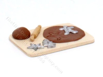 (image for) Miniature Gingerbread Man Preperation Cutting Board