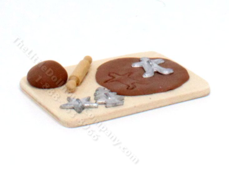 (image for) Miniature Gingerbread Man Preperation Cutting Board