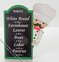 (image for) Miniature Bakery Shop Sign for Dollhouses