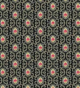 (image for) Claire Spot Pattern Miniature Dollhouse Wallpaper