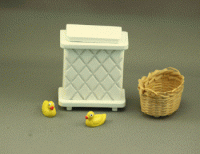 (image for) Dollhouse Scale Model Bathroom Accessories