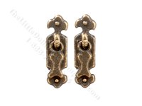 (image for) Miniature Antique Brass Cabinet Pulls