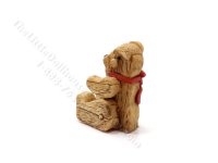 (image for) Miniature Wooden Bear Toy for Dollhouses