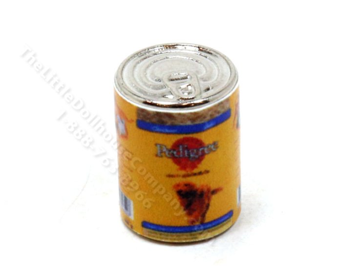 (image for) Dollhouse Scale Model Replica Can of Dog Food