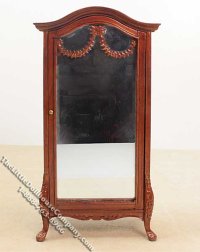 (image for) Miniature Mahogany Mademoiselle Armoire