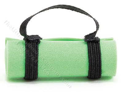 (image for) Miniature Green Yoga Mat for Dollhouses