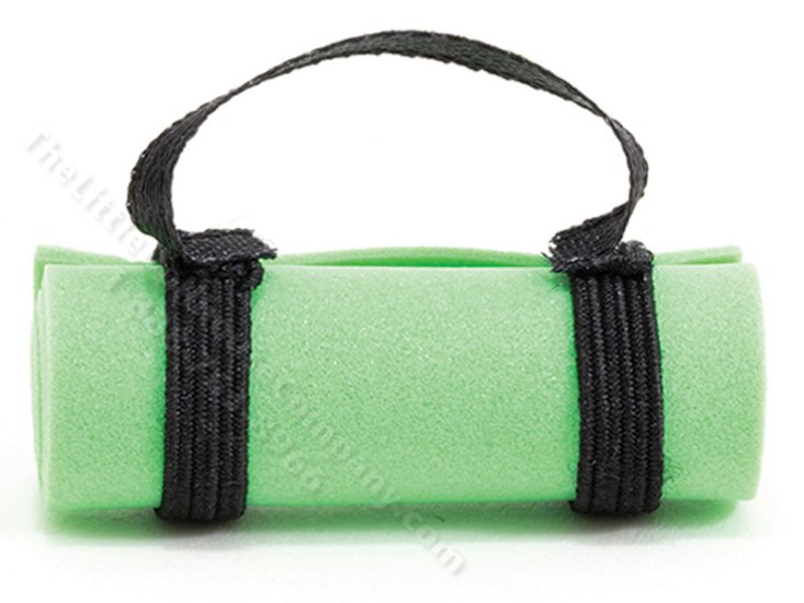 (image for) Miniature Green Yoga Mat for Dollhouses