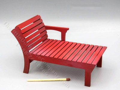 (image for) Miniature Garden Lounge Chair Kit By Pierluigi for Dollhouses