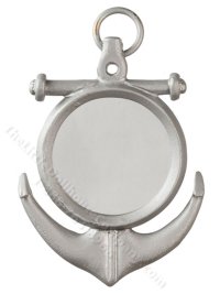 (image for) Miniature Anchor Wall Mirror for Dollhouses