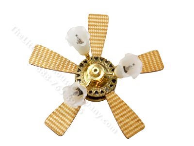 (image for) Miniature 12V Ceiling Light and Fan for Dollhouses
