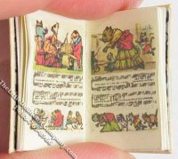 (image for) Miniature Book: 'A Frog He Would A-wooing Go' Portrait Edition