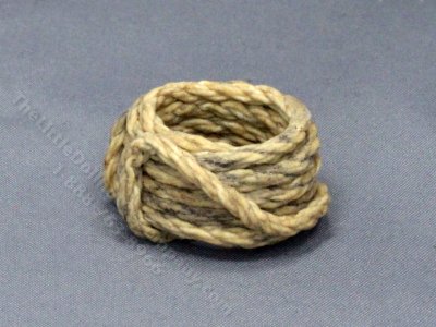 (image for) Miniature Coil of Rope for Dollhouses