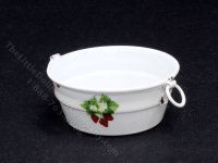 (image for) Dollhouse White Washtub with Decal