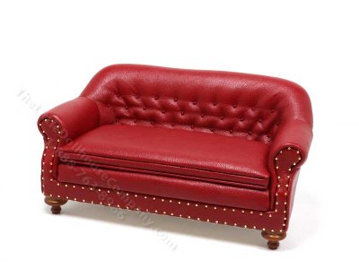(image for) Miniature 1880's Sofa For Dollhouses