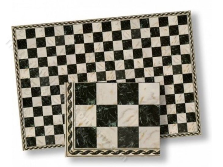 (image for) Dollhouse 1/2 Scale Model Faux Marble Tile