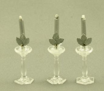 (image for) Set of Candles - Silver