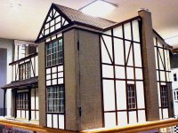 (image for) Assembled Tudor Style Mansion Dollhouse