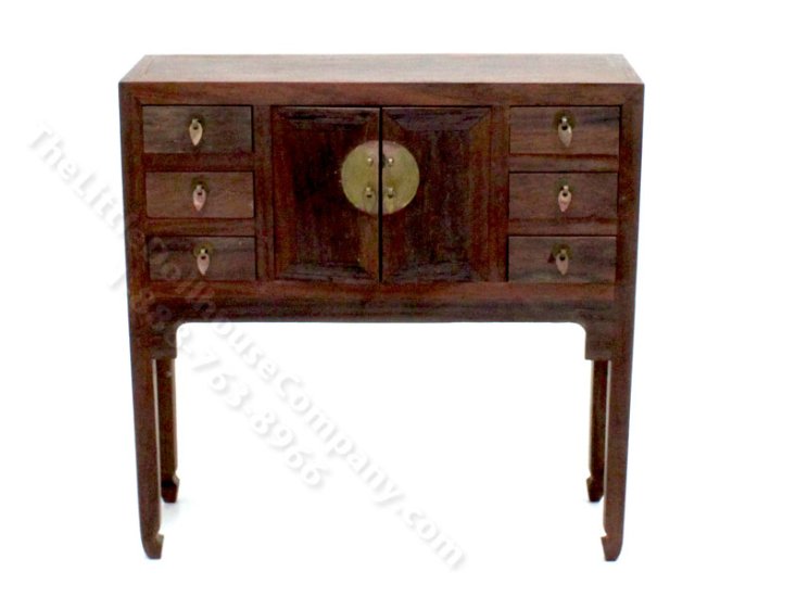 (image for) Miniature Ming 6 Drawer Cabinet for Dollhouses