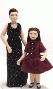 (image for) Little Girl Violetta Doll By Cindy's Dolls