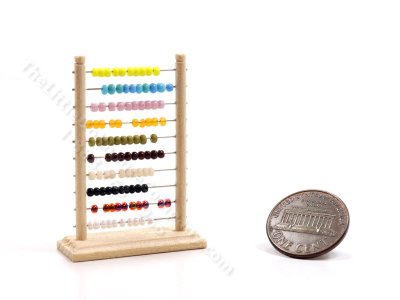 (image for) Miniature Abacus by Keenderson for Dollhouses