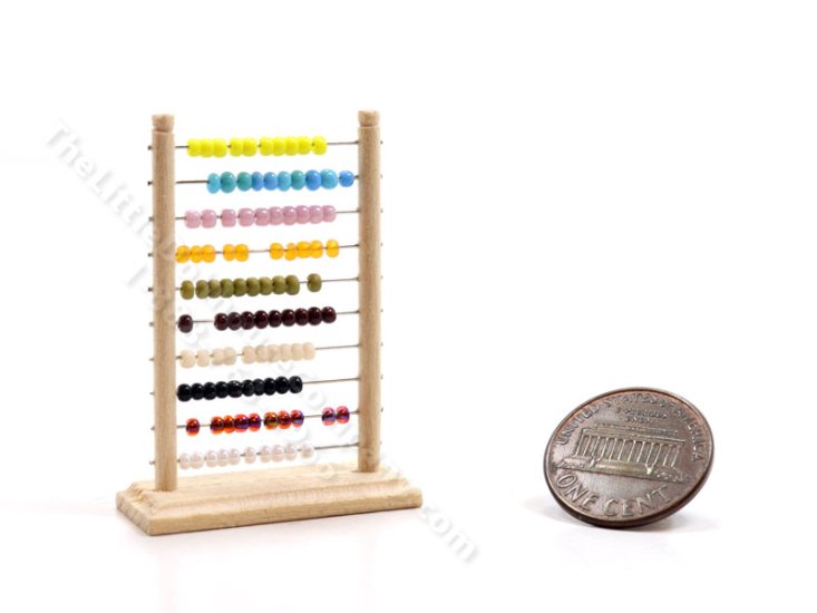 (image for) Miniature Abacus by Keenderson for Dollhouses