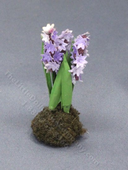(image for) Miniature Planted Hyacinth for Dollhouses