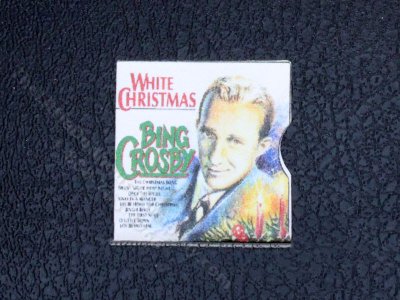 (image for) Miniature Bing Crosby Vinyl Record Sleeve for Dollhouses