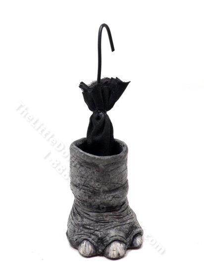 (image for) Handmade Miniature Elephant Foot Umbrella Stand by Nantasy Fantasy