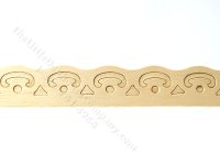 (image for) Large Scallop Trim for Dollhouse Scale Models, 24"L
