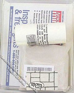 (image for) Miniature White Magic Slat Kit for Dollhouses, Covers 2sq ft