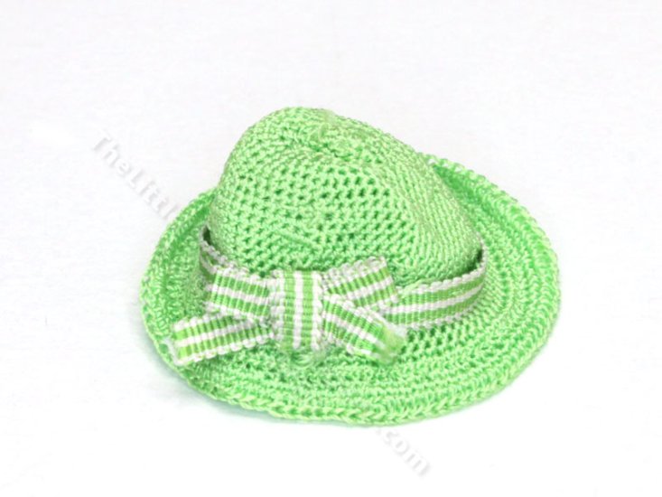 (image for) Miniature Green Handmade Sun Hat