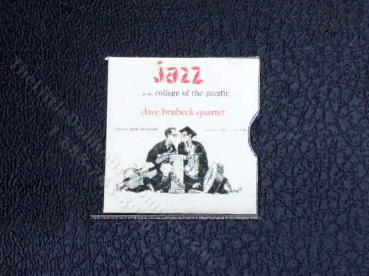 (image for) Miniature Dave Brubeck Quartet Record Sleeve for Dollhouses