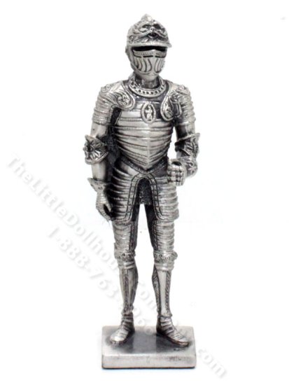 (image for) Vintage Miniature Knight for Dollhouses