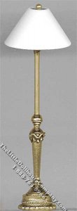 (image for) Dollhouse Scale Model Replica Victorian Floor Lamp