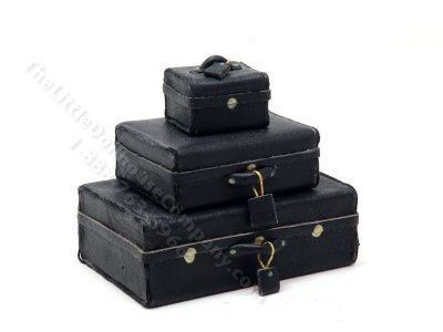 (image for) Handmade Miniature Luggage Set for Dollhouses