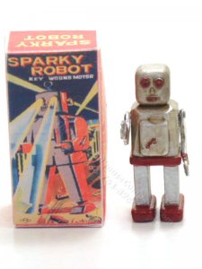 (image for) Miniature Toy Robot by Jane Woodham of Truly Scrumptious