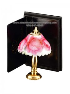 (image for) Lamp with Rose Design